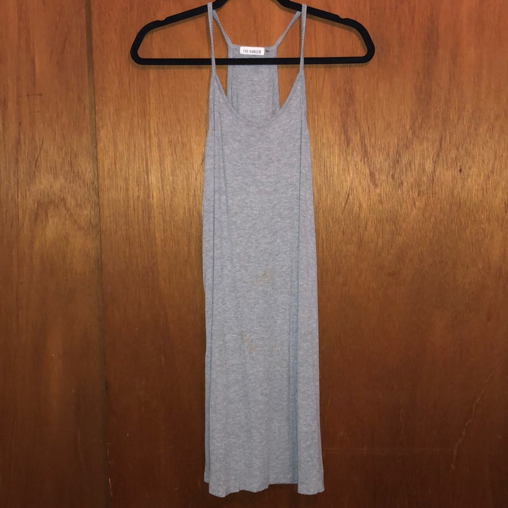 The Hanger Simple Grey Dress